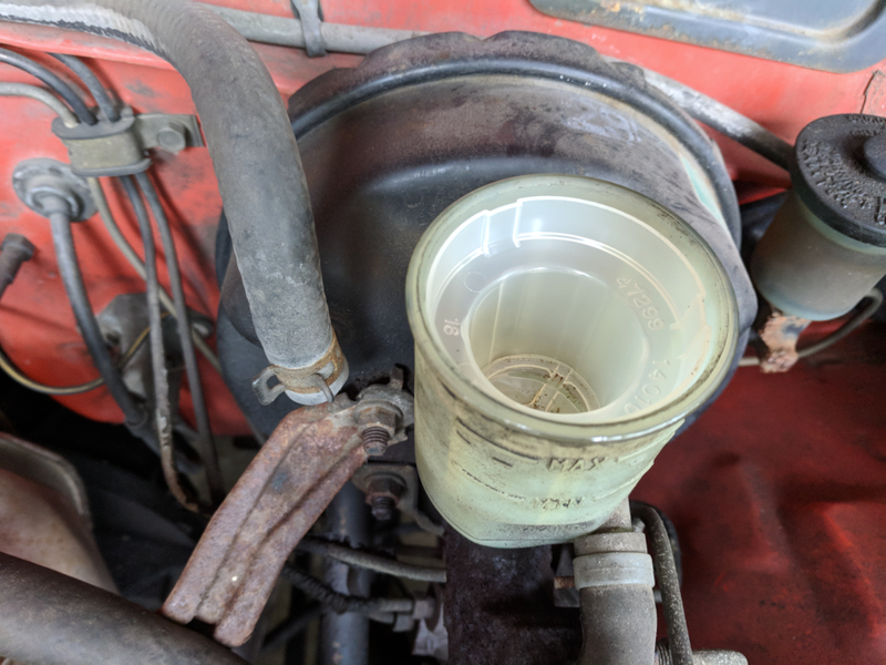Illustration for article titled Master cylinder failed.